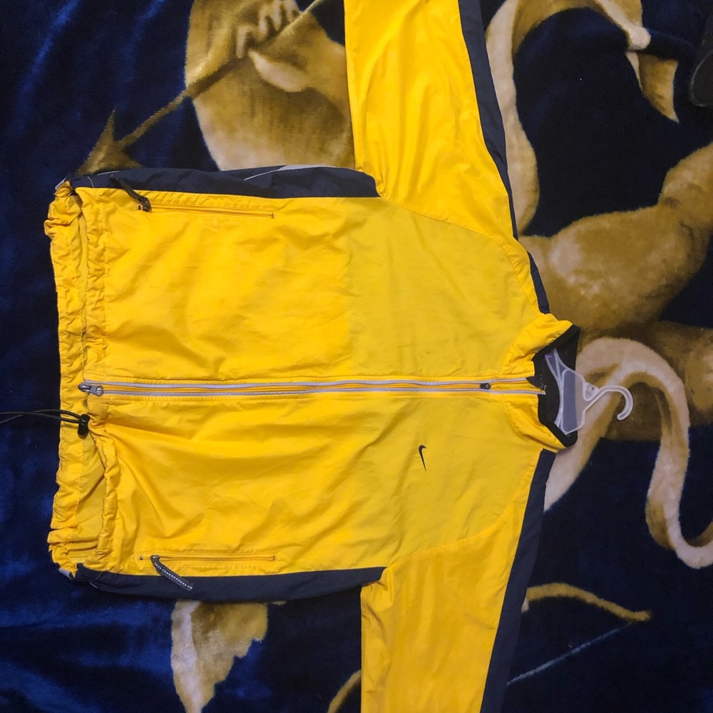Yellow Nike Windbreaker